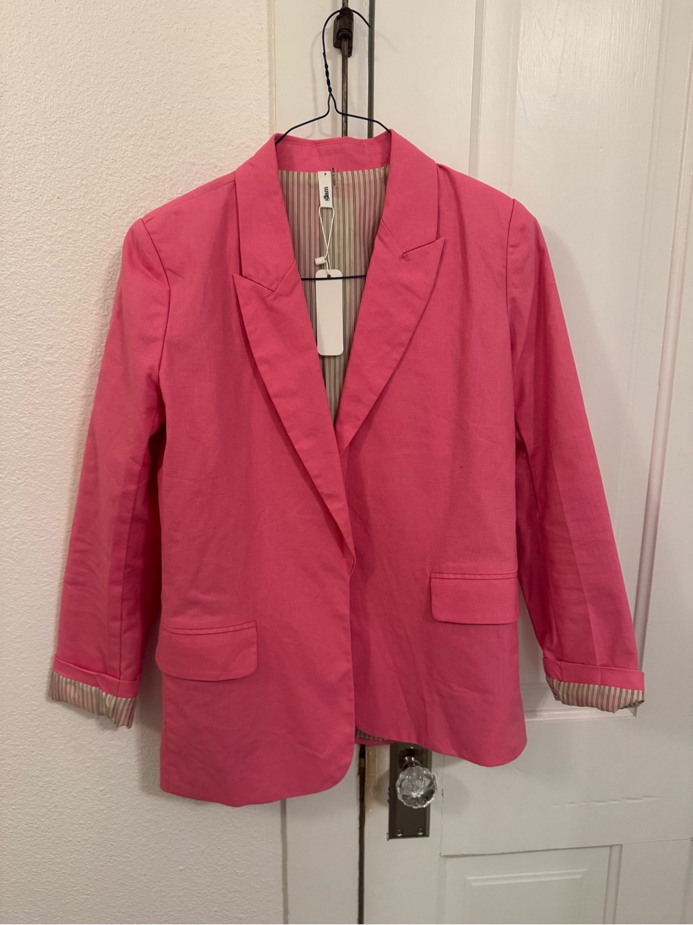 Glam Hot Pink Women's Blazer